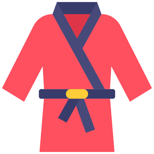 icono de un traje de artes marciales