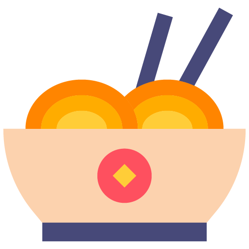Icono de noodles chino